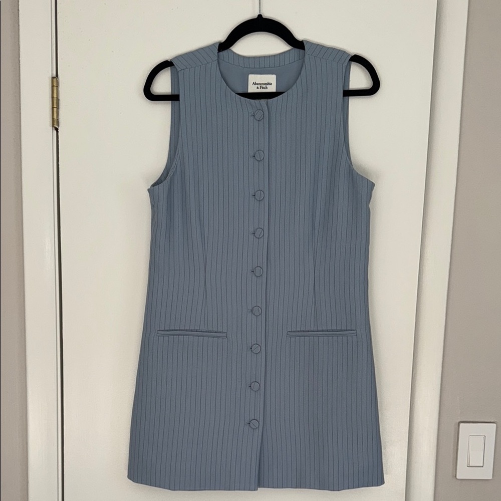 Abercrombie & Fitch Blue Mini Dress